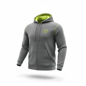 Realtree Xtra Zip Up Hoodie XL Gray And Green Men’s With Soft Lining